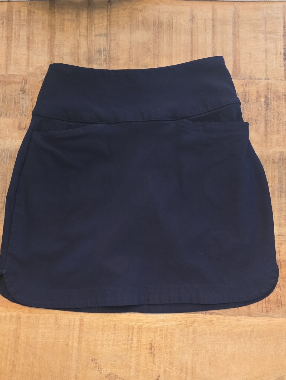 Lady Hagen Navy Blue Skort with Wide Waistband